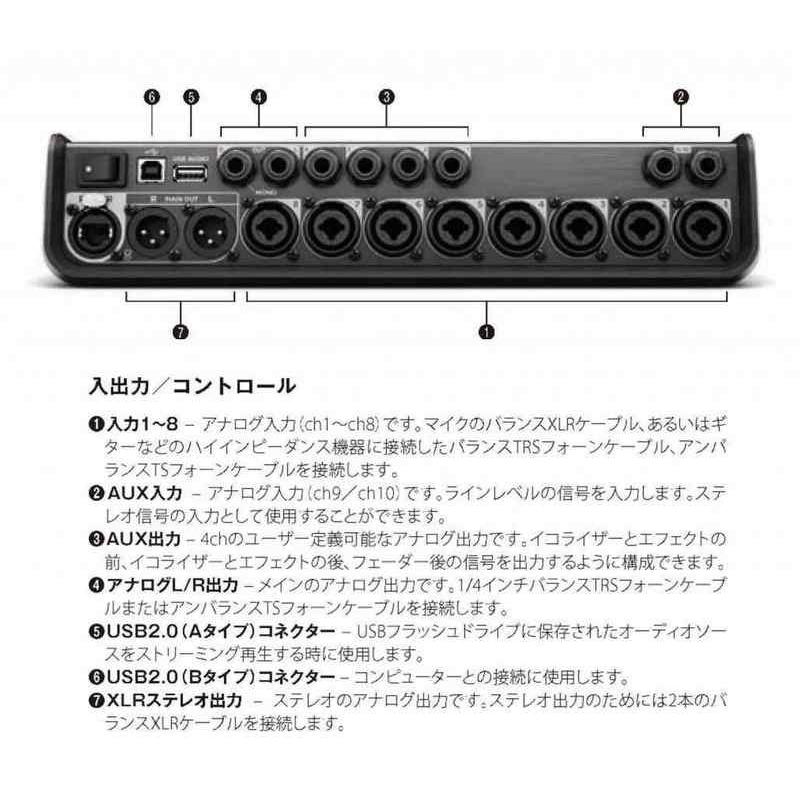 【キサーです】 BOSE T8S ToneMatch Mixer 小型8ch デジタル・ミキサー さくら山楽器 - 通販 - PayPayモール カバーが