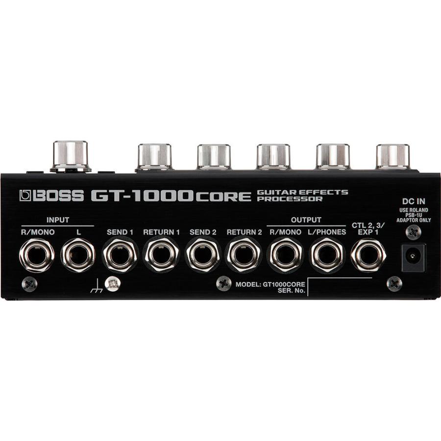 BOSS GT-1000CORE+フットスイッチ/FS-7+接続ケーブル 最高峰のサウンド
