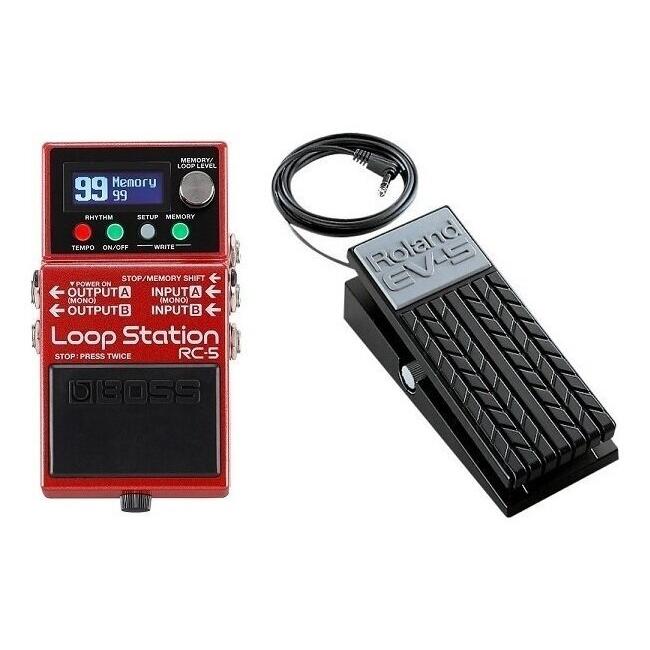 BOSS RC-5(エクスプレッションペダル/EV-5付) 最大13時間まで録音可能