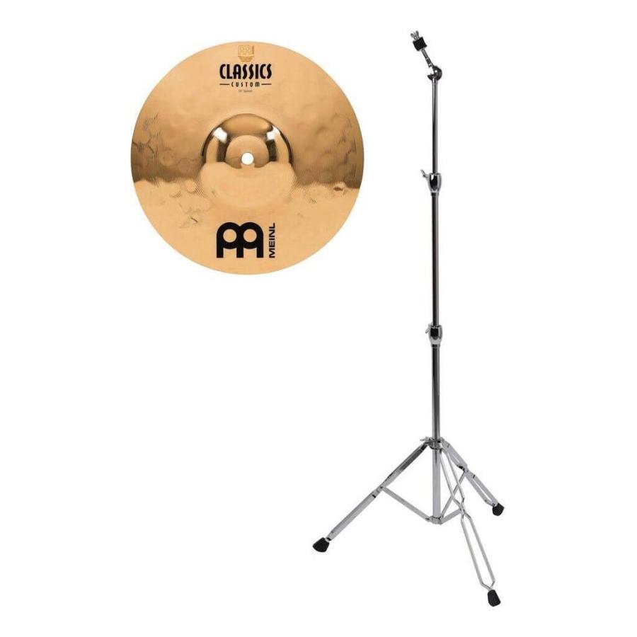 MEINL CC10S-B + CS-01 スプラッシュ シンバル シンバルスタンド