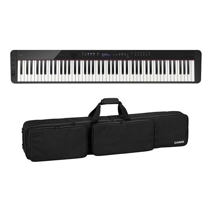 CASIO PX-S3100BK(専用ソフトケース/SC-800P付) ブラック スリム 