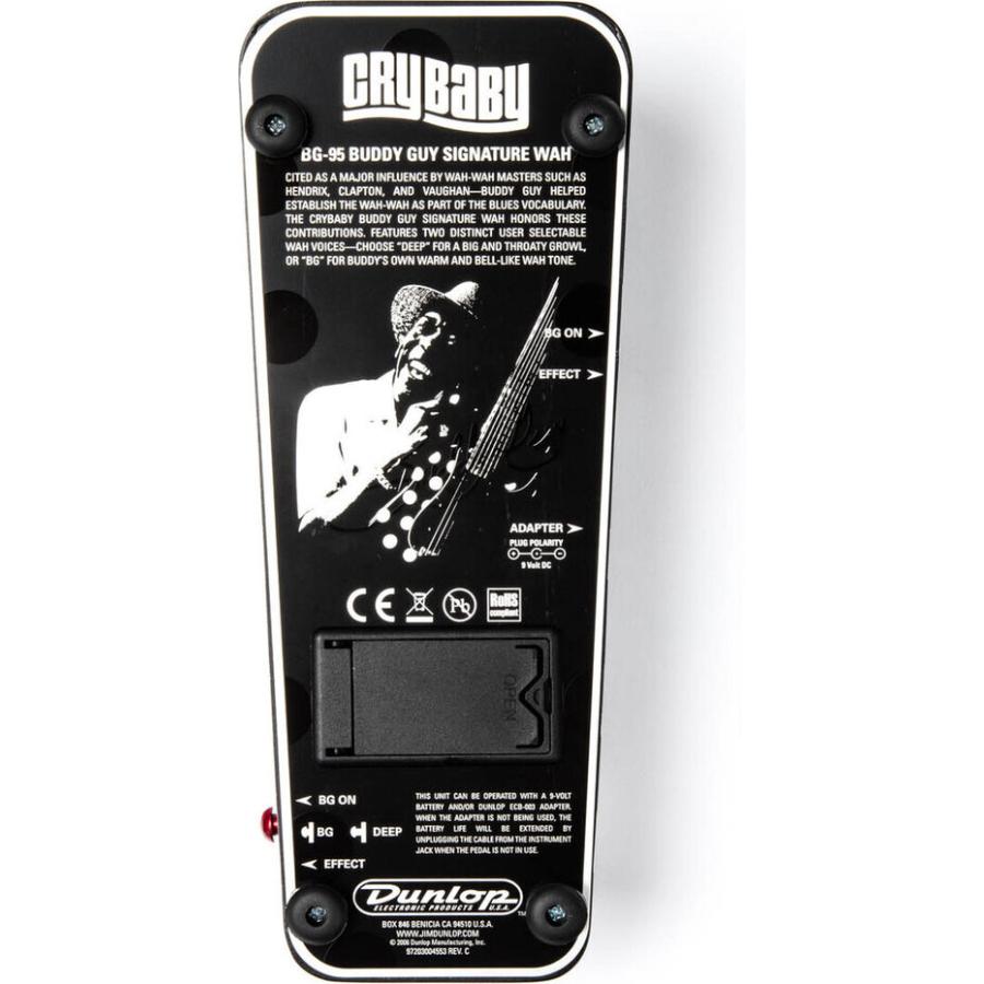DUNLOP BG95 / Buddy Guy Signature Wah クライベイビー