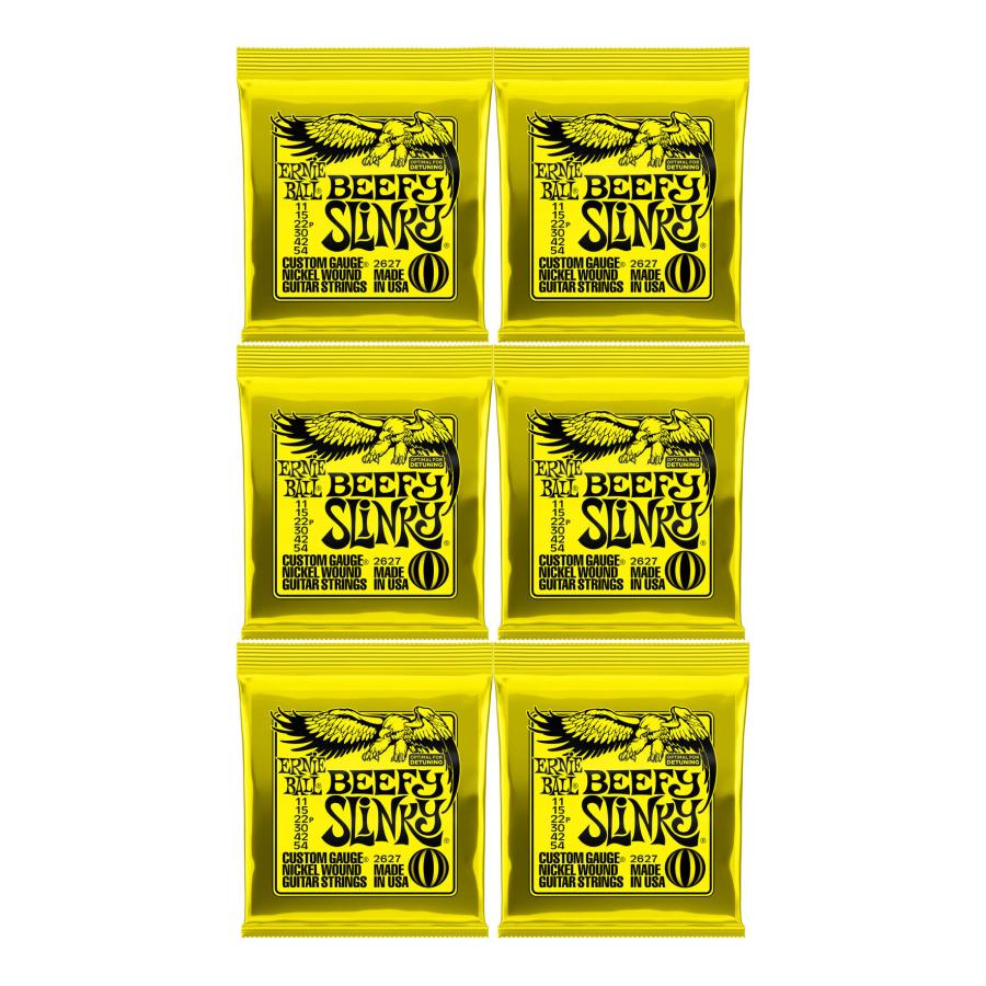 ERNIE BALL 2627×6 BEEFY SLINKY [1154] エレキギター弦/メール便発送・代金引換不可 eb2627