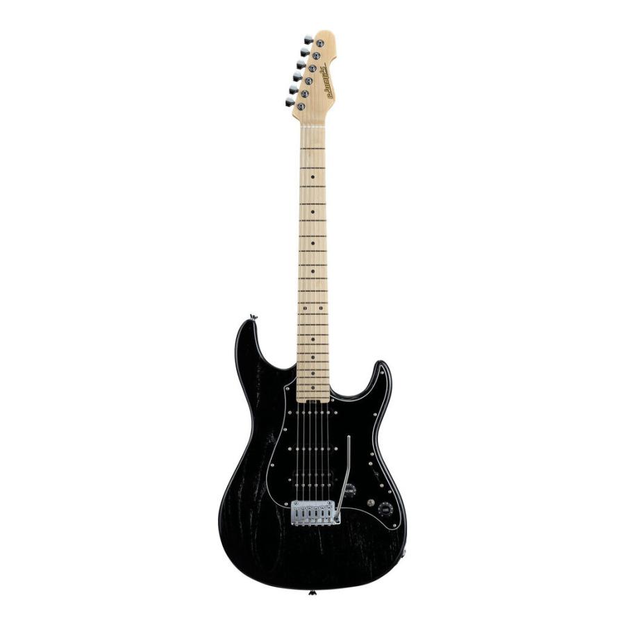 EDWARDS E-SNAPPER-AS/M Solid Black エレキギター : edwards 