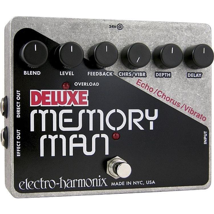 ELECTRO HARMONIX Deluxe Memory Man コーラス/ビブラート搭載
