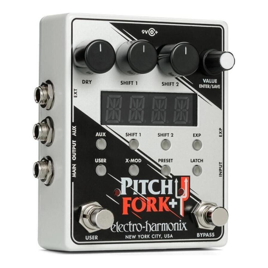 【ほぼ未使用】エレハモ PITCH FORK / SONICAKE ペダル Sonicake FlipWah Full-size Classic Wah and Active Volume