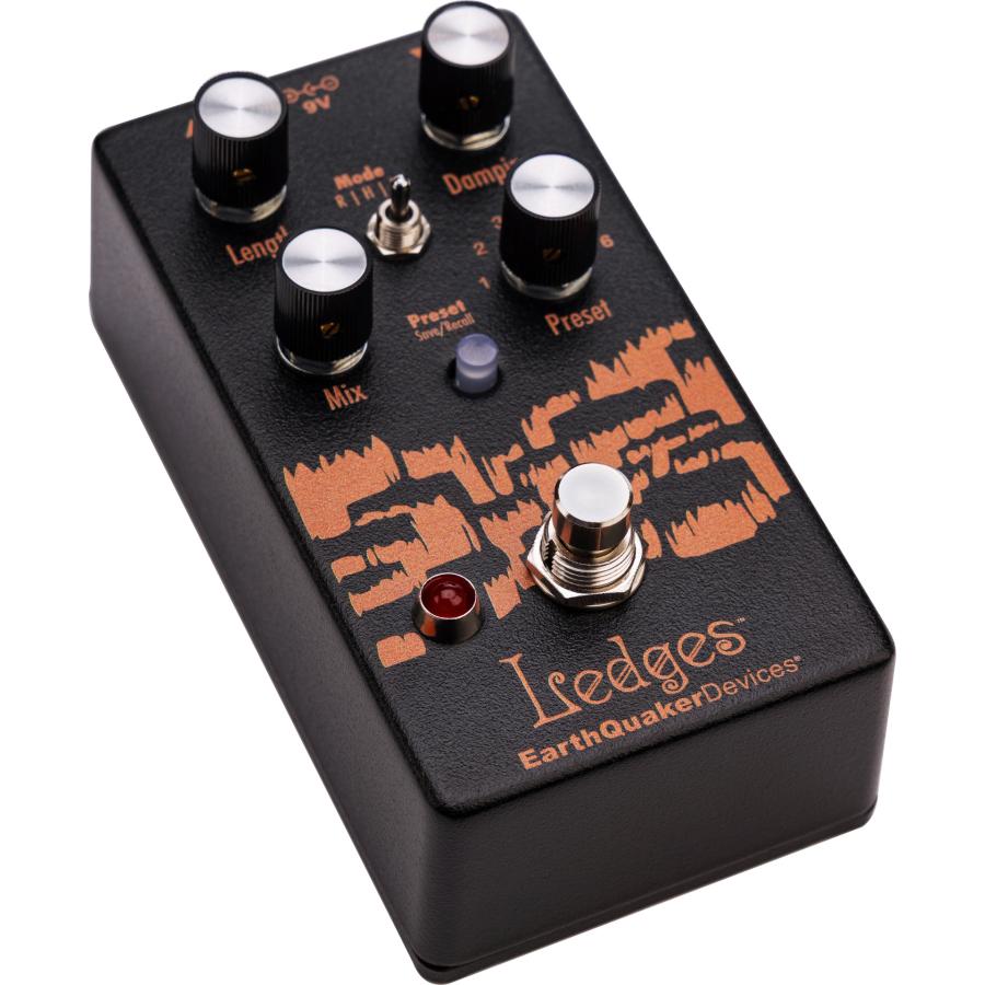 EarthQuaker Devices Ledges Black Amber EQD リバーブ/限定カラー