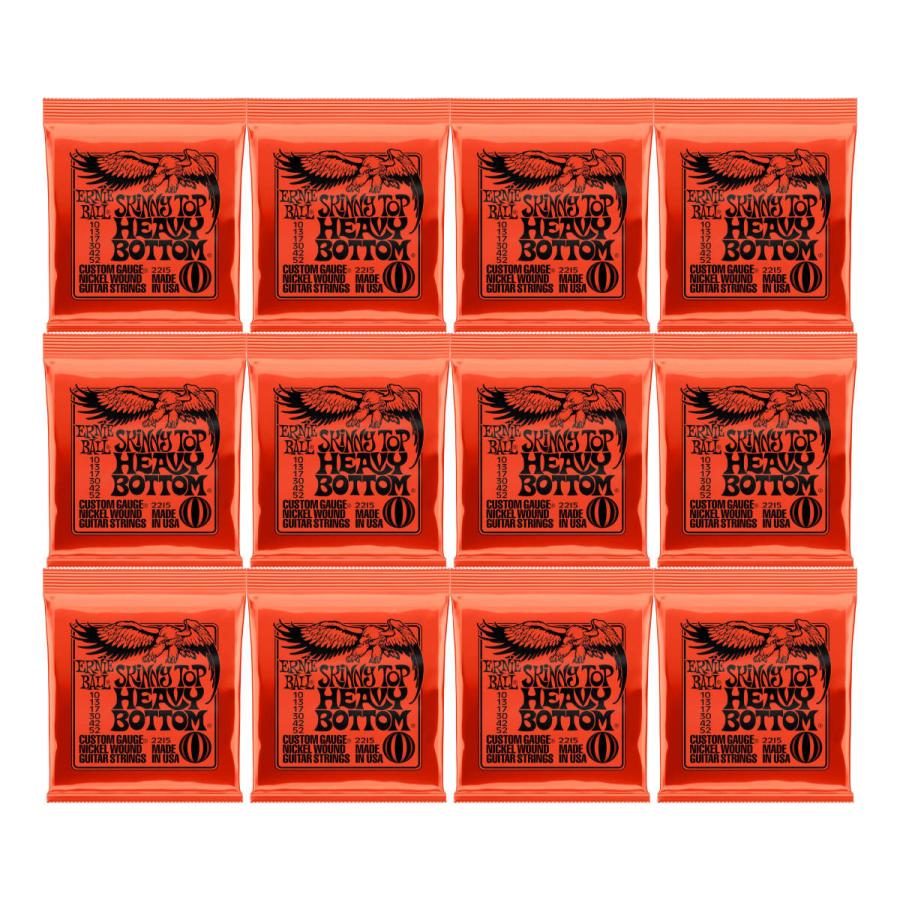 ERNIE BALL 2215×12セット SKINNY TOP HEAVEY BOTTOM[10-52]