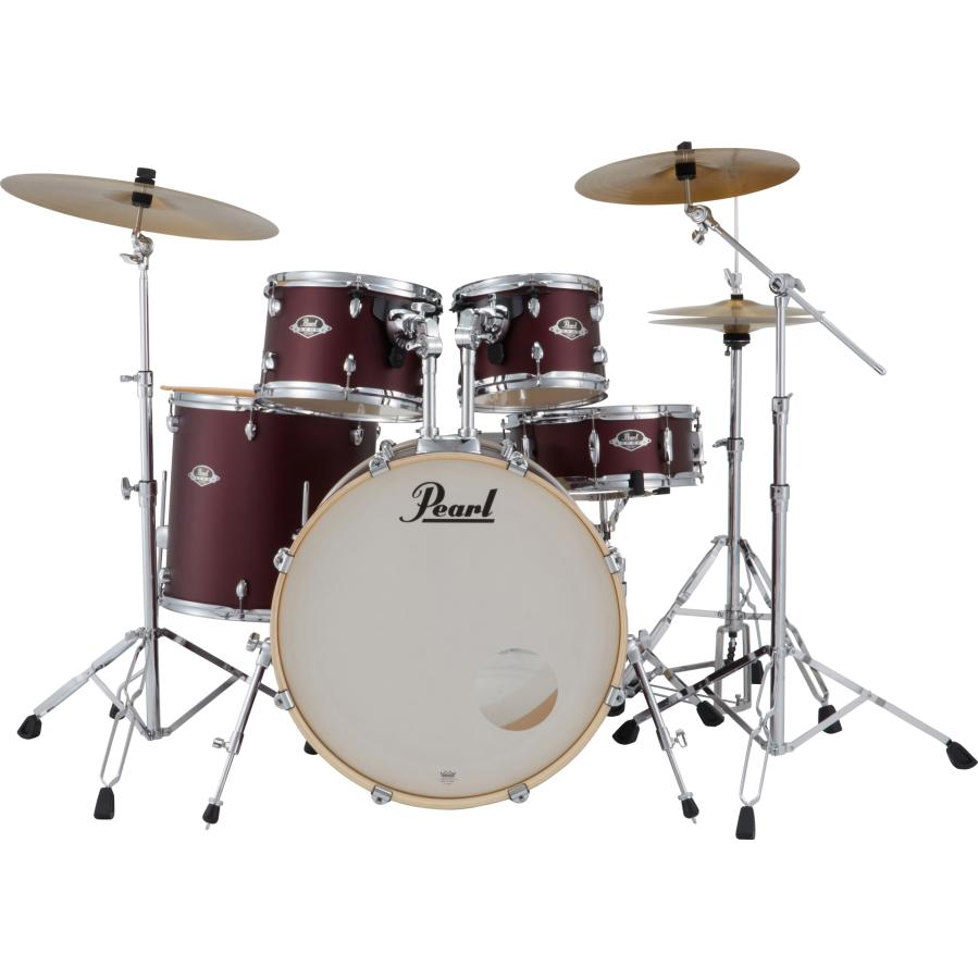 Pearl EXX725SN/C #864 サテンスカーレット EXPORTシリーズ ドラムセット_1