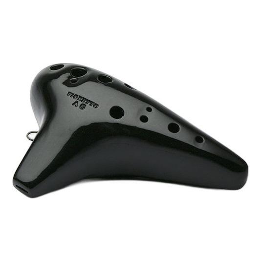 [特典付]ナイトオカリナ NIGHT OCARINA Fioretto AGB フィオレット アルトG ブラック ステージ仕様 | 