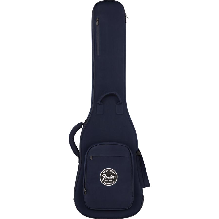 Fender Troubadour Electric Bass Gig Bag Navy フェンダー 高耐久性 ワックスドキャンバス生地 ベース用 ギグバッグ_1
