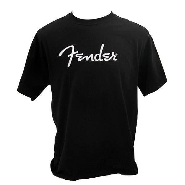 [国内正規品]Fender T-シャツ ブラック/ホワイトロゴ [Mサイズ] 910-1000-406 フェンダー アパレル Tシャツ ティーシャツ T-SHIRT/メール便発送・代金引換不可｜aion