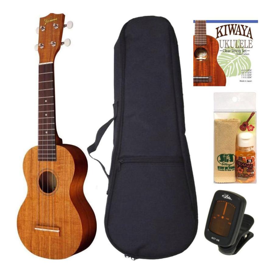 Famous FS-5G/定番5点セット ソプラノウクレレ : さくら山楽器 - 通販