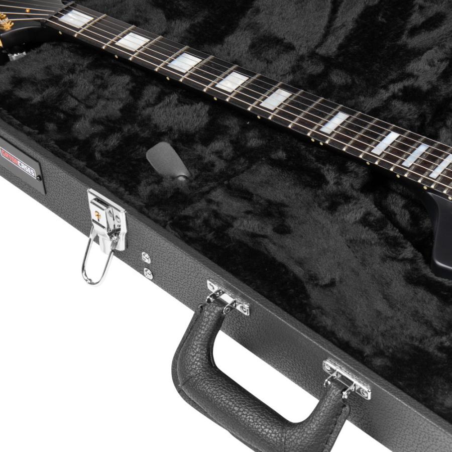 【未使用級】GATOR ベース ハードケース ブラック 鍵付き 楽器ケース 黒 GATOR CASES GATOR GW-EXP エクスプローラー用 木製ハードケース