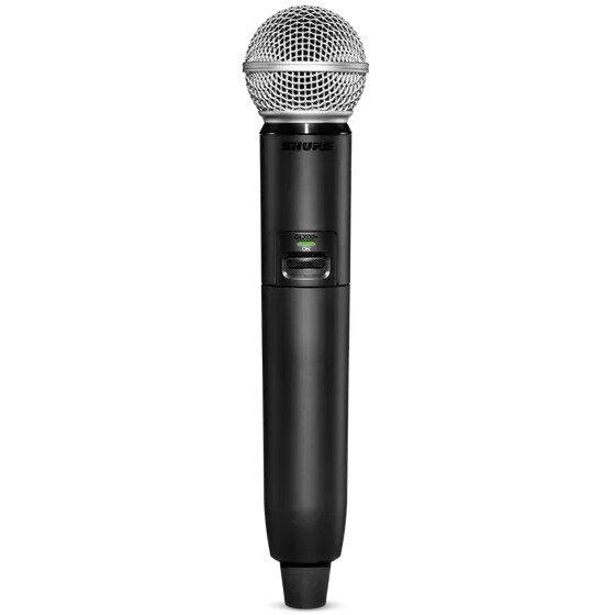 SHURE シュア / GLXD24R+J/SM58-Z2 2台セット他 SHURE GLXD24R+J/SM58-Z2 ラックマウント ハンドヘルド型