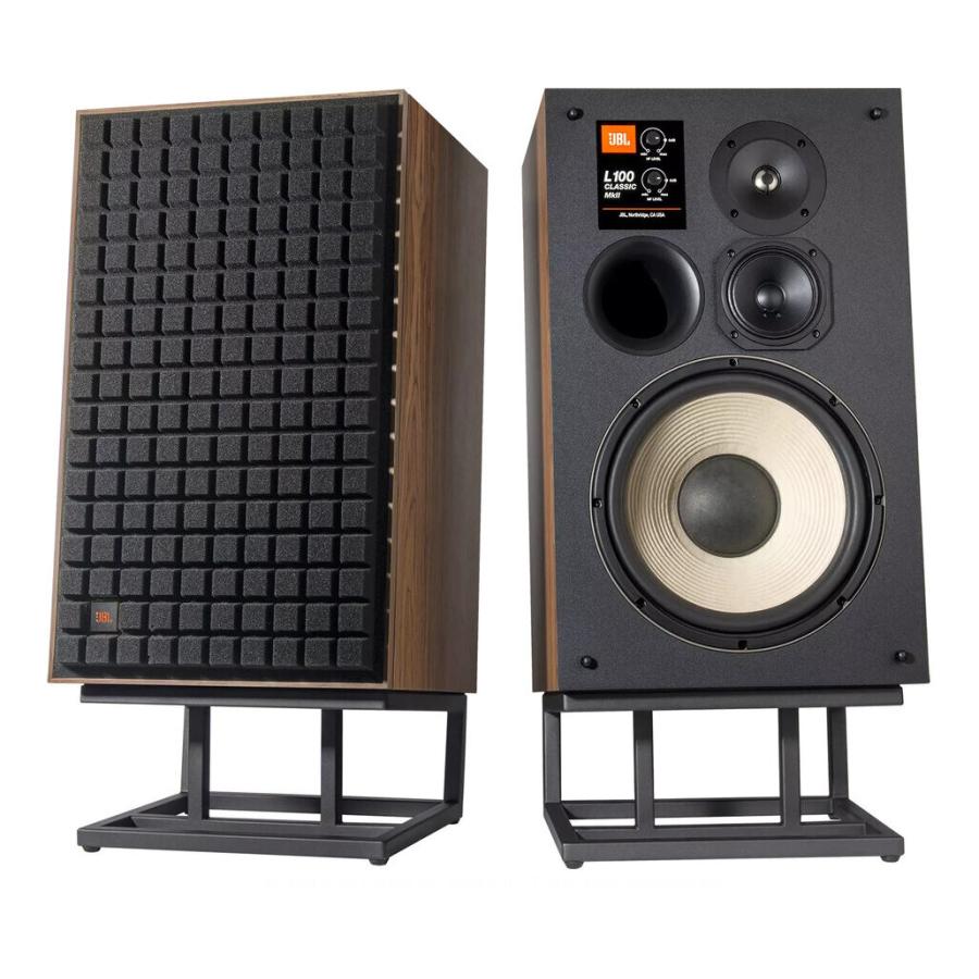 JBL L100 Classic MK2 BLACK + JS150BLK ブラック(ペア) ブック JBL L100 Classic MK2 BLACK + JS150BLK ブラック(ペア) ブック
