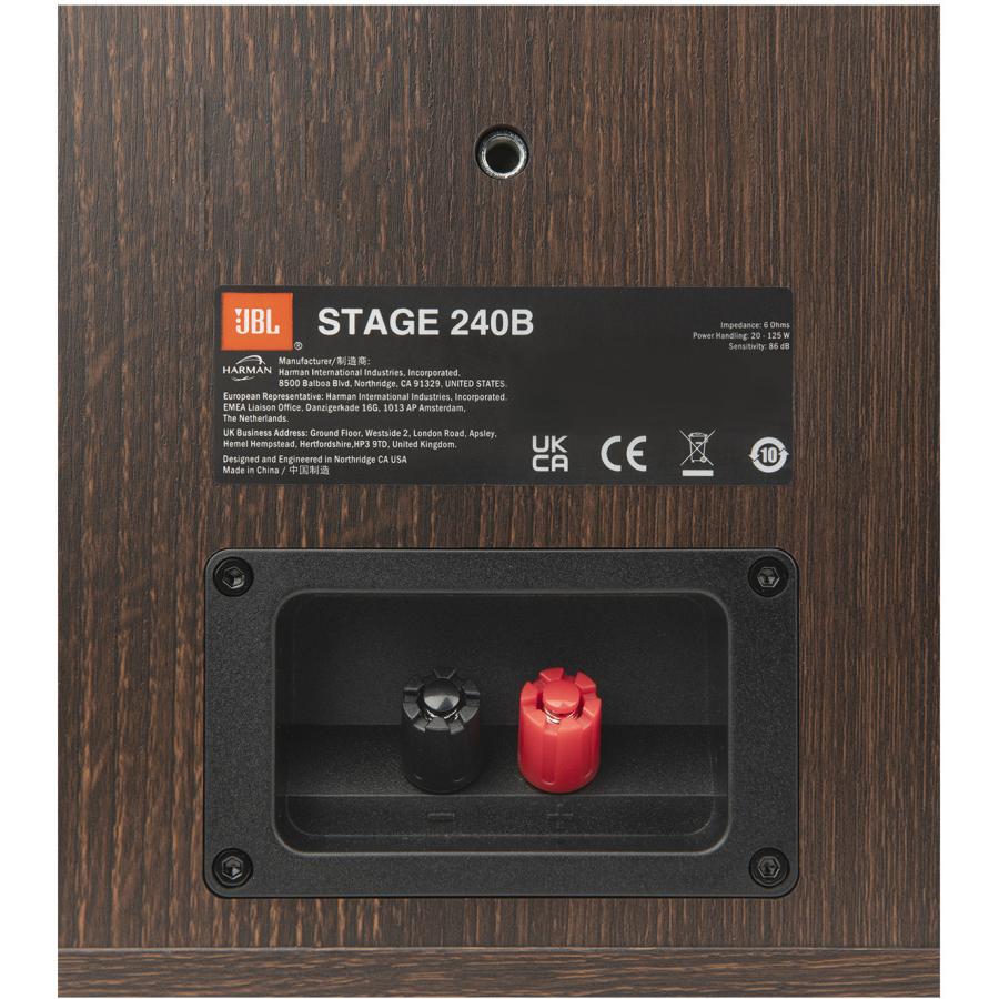 JBL STAGE 240B BLK (ペア) ブックシェルフスピーカー JBL STAGE 240B BLK (ペア) ブックシェルフスピーカー