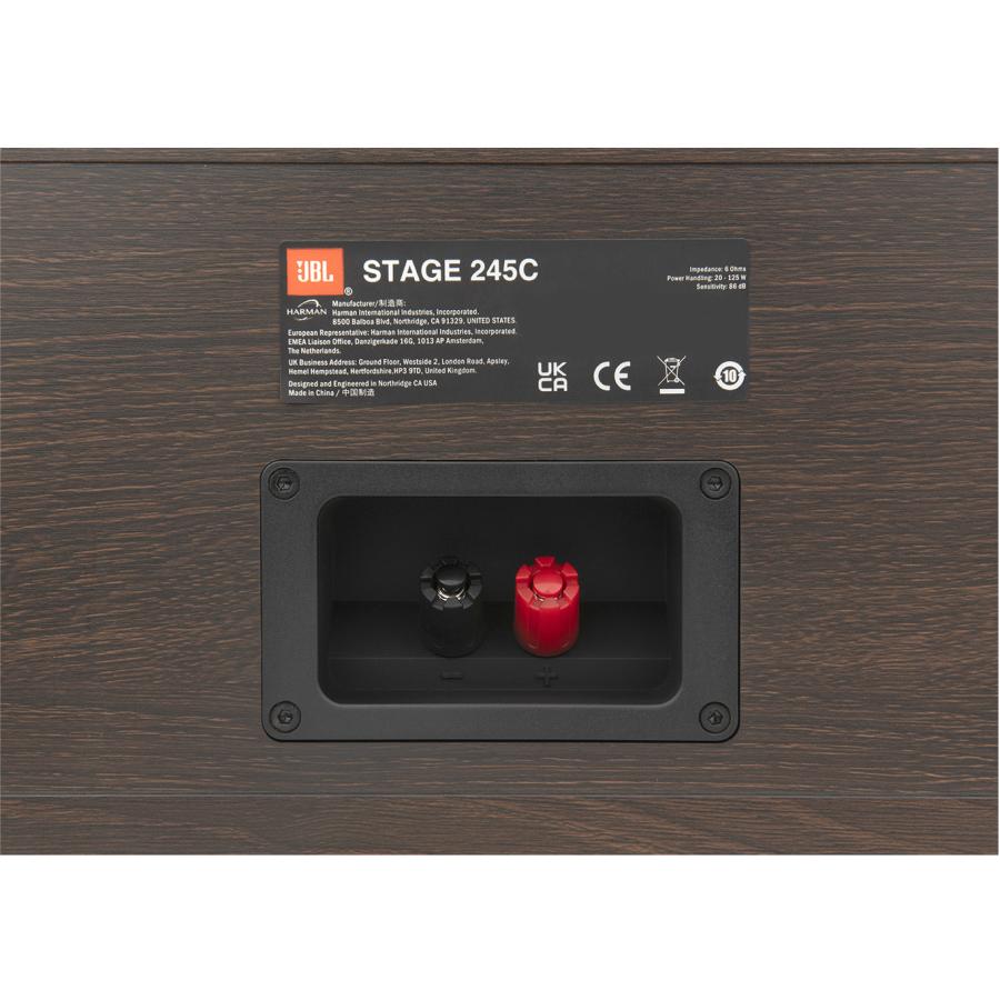 JBL（ジェイビーエル） JBL STAGE 245C BLK センタースピーカー