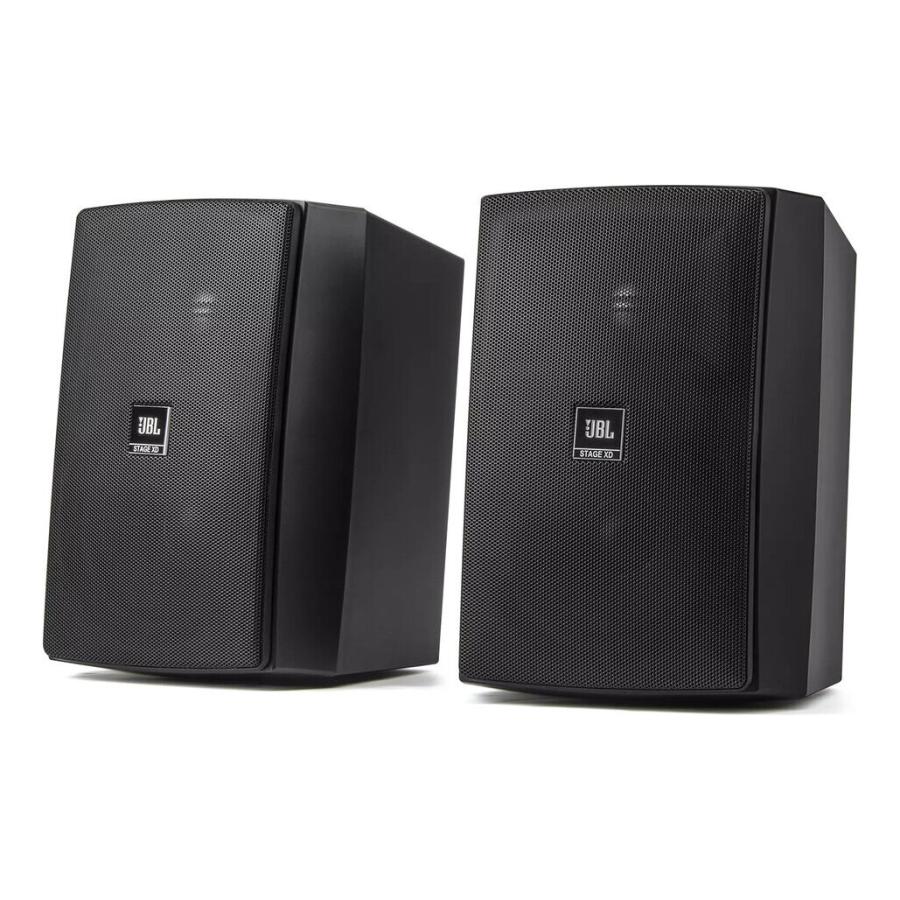 JBL STAGE XD-5 BLK (ペア) 全天候型 2ウェイ コンパクト JBL STAGE XD-5 BLK (ペア) 全天候型 2ウェイ コンパクト