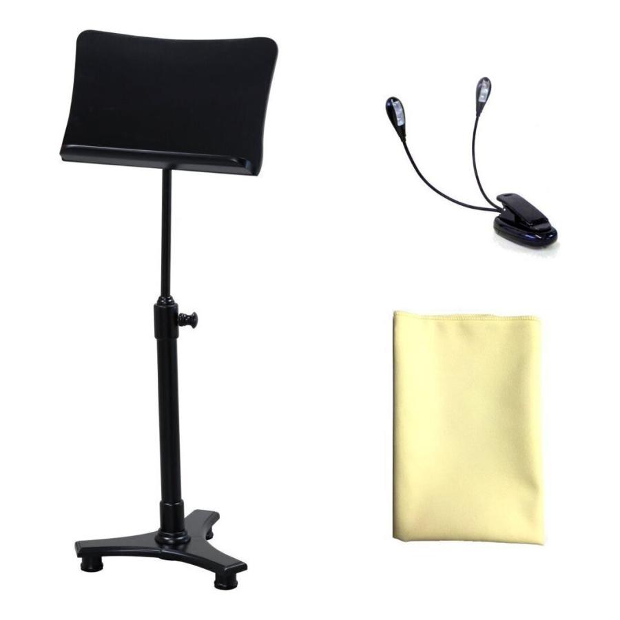 Kikutani Fs Gs Blk クリップライト お手入れクロス 木製 譜面台 高級感のある 家具調 スタンド さくら山楽器 通販 Paypayモール