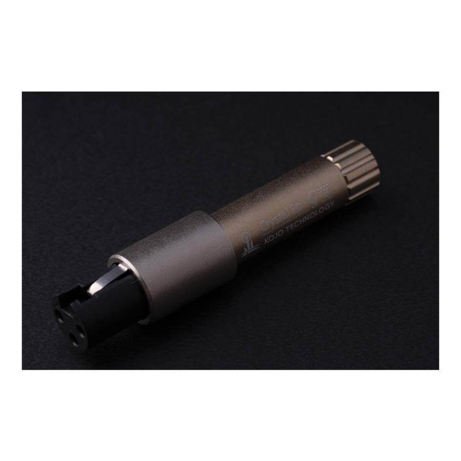 KOJO TECHNOLOGY Crystal EpXW XLRメスプラグ KOJO TECHNOLOGY Crystal EpXW-G / XLRメスプラグ プラグ型 スティック