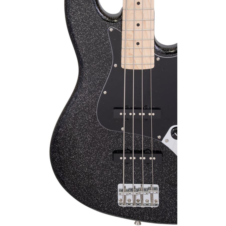 Legend LJB-Z M GLBK (Glitter Black) エレキベース ジャズベース タイプ/限定カラー/ケース付の画像