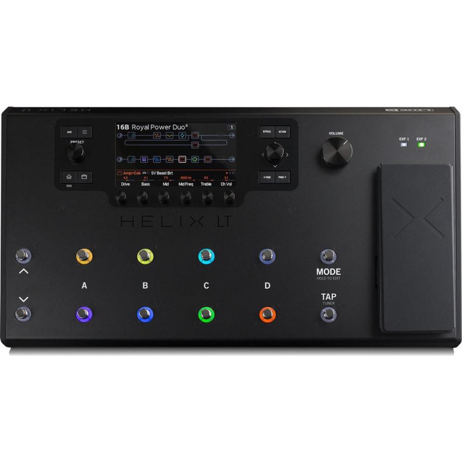 HELIX LT ギタープロセッサー 次世代プロスペック・ギタープロセッサーの新たなスタンダード