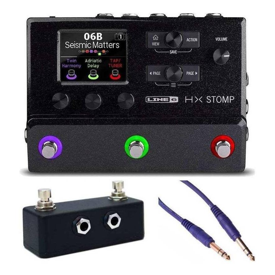 LINE 6 HX STOMP 外部フットスイッチ ケーブル付き Line6 LINE6 HX STOMP/フットスイッチTT-2+ケーブルTD10SP2付 マルチ