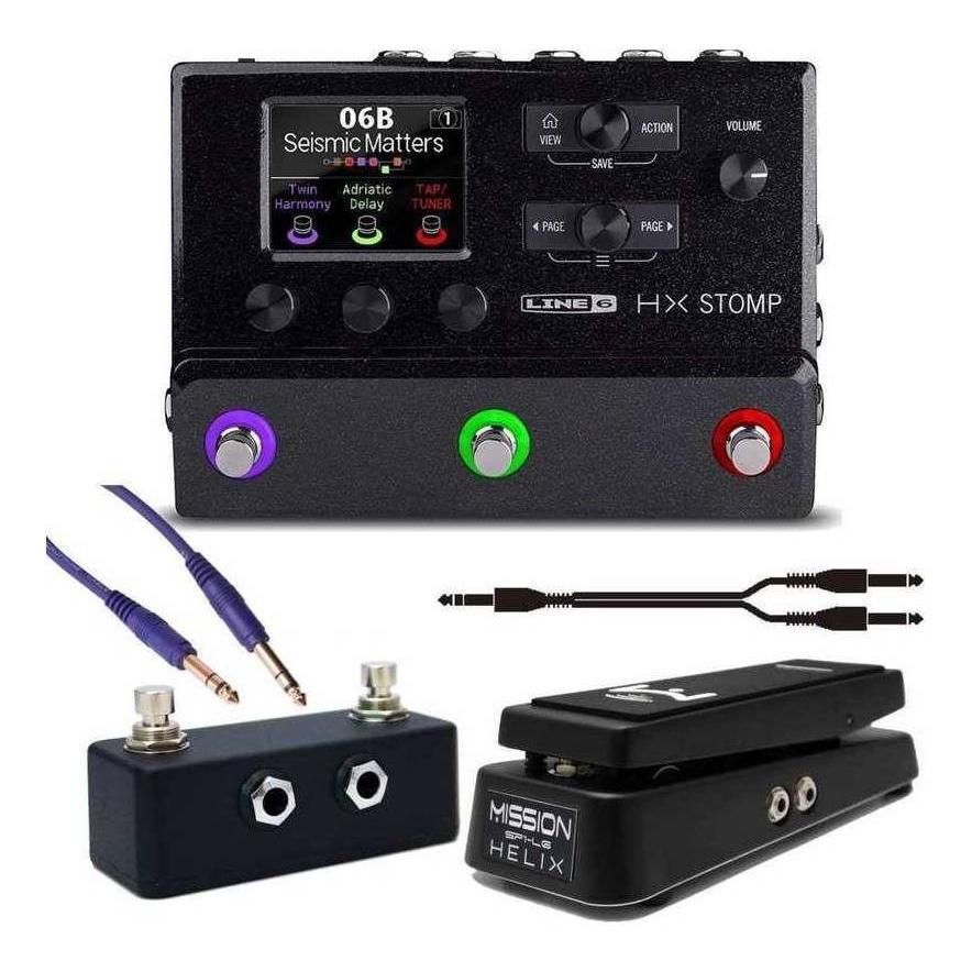 LINE6 HX STOMP 拡張フットスイッチ付　美品 HX STOMP 拡張スイッチ フットスイッチタイプ - メルカリ