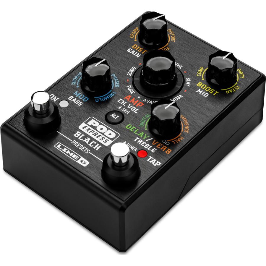 ■■LINE6 POD PRO　エフェクター Line6 LINE6 POD Express Black ギター用 アンプ/エフェクト