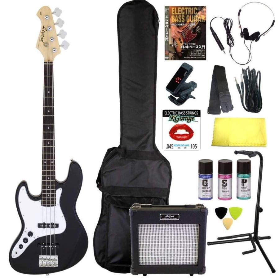 Legend LJB-Z L/H BK(Black) レフトハンド(左利き用) 完璧15点セット/ARIAアンプ/代金引換不可