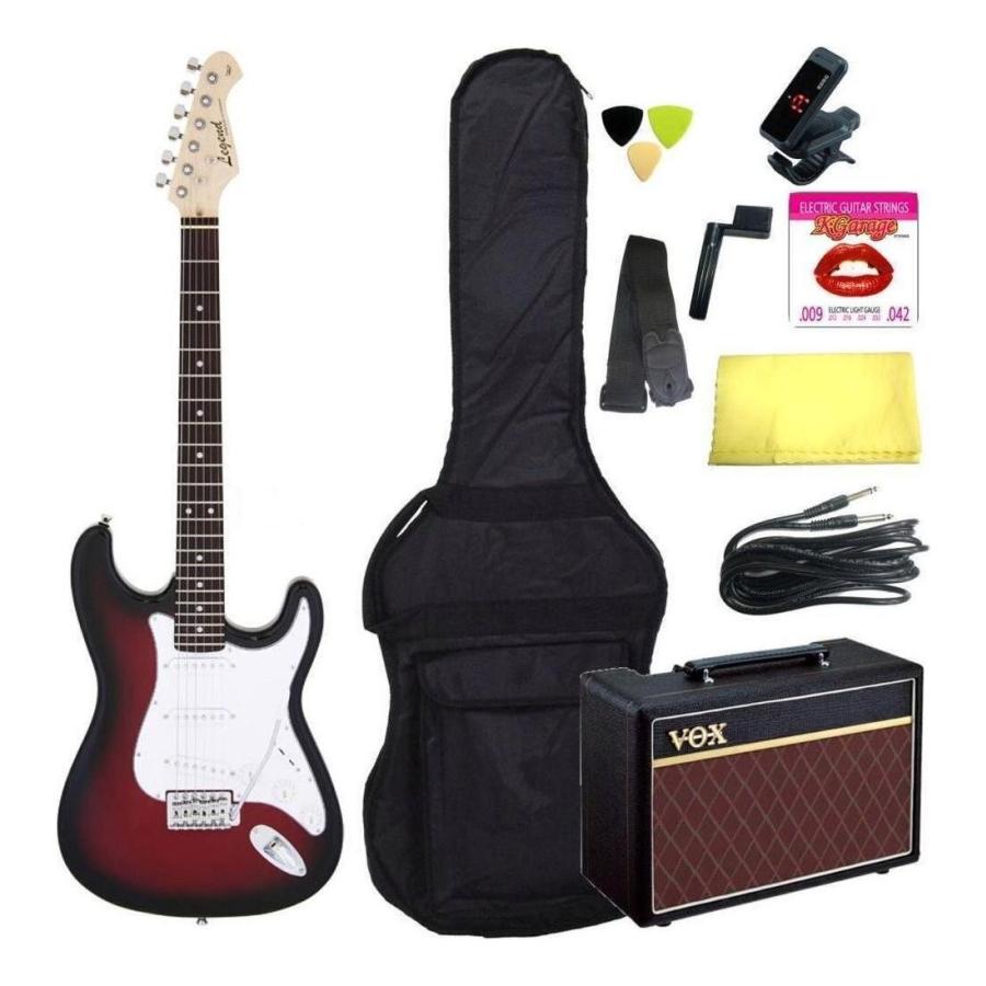 Legend LST-Z/RBS(Red Black Sunburst)/定番10点セット/VOXアンプ