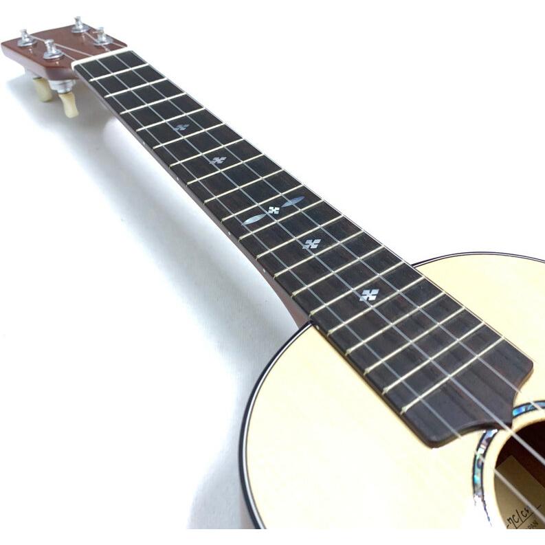 LUNA MV-7C/cst アカエゾマツ単板 ボディ コンサート ウクレレ LUNA 7C/cst Modern Vintage