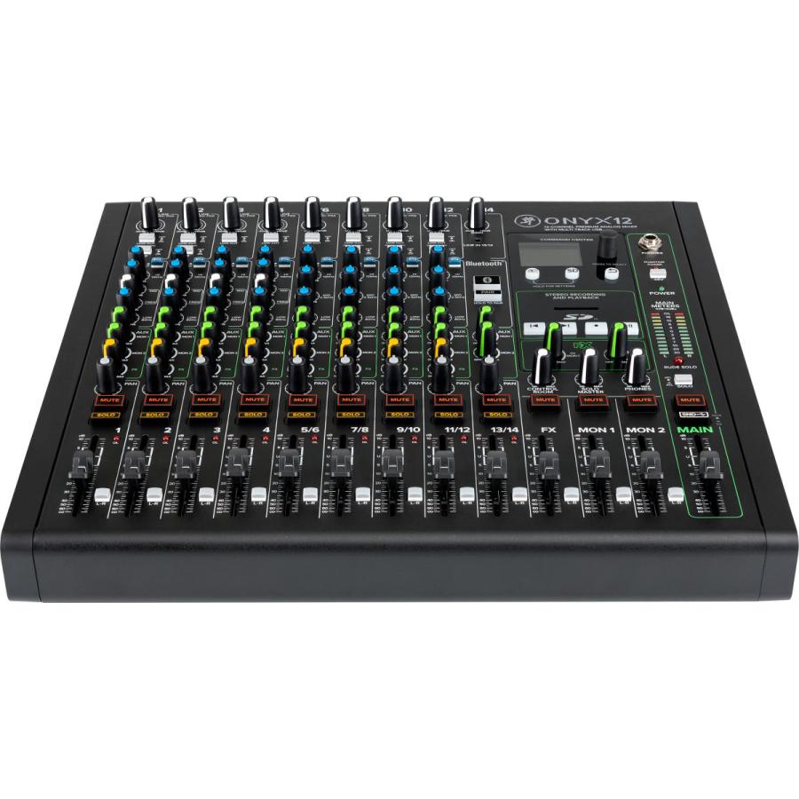 Mackie Onyx12 12ch マルチトラックレコーディング USB I/O内蔵 