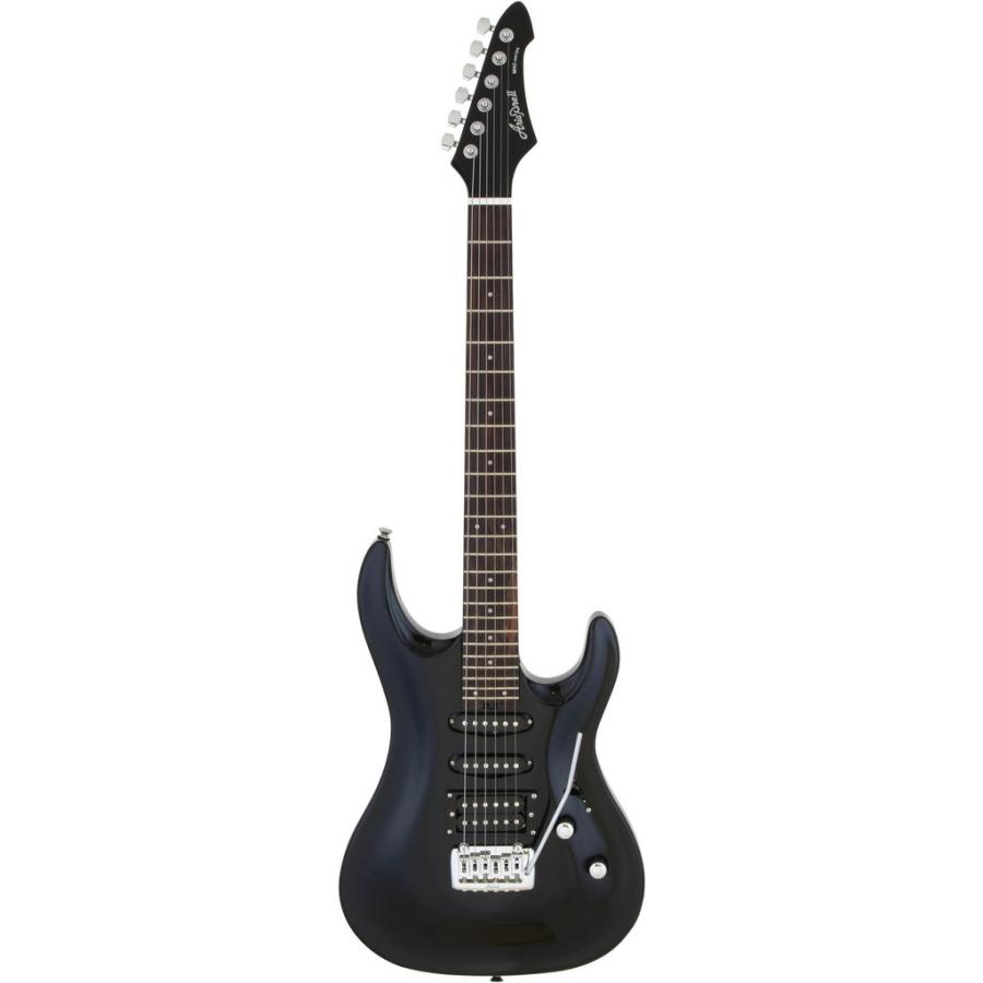ギター  本体 Aria ProII ブラック（ギターケース付属） Aria Proll ProII MAC-STD MBK(Metallic Black) エレキギター/ケース付