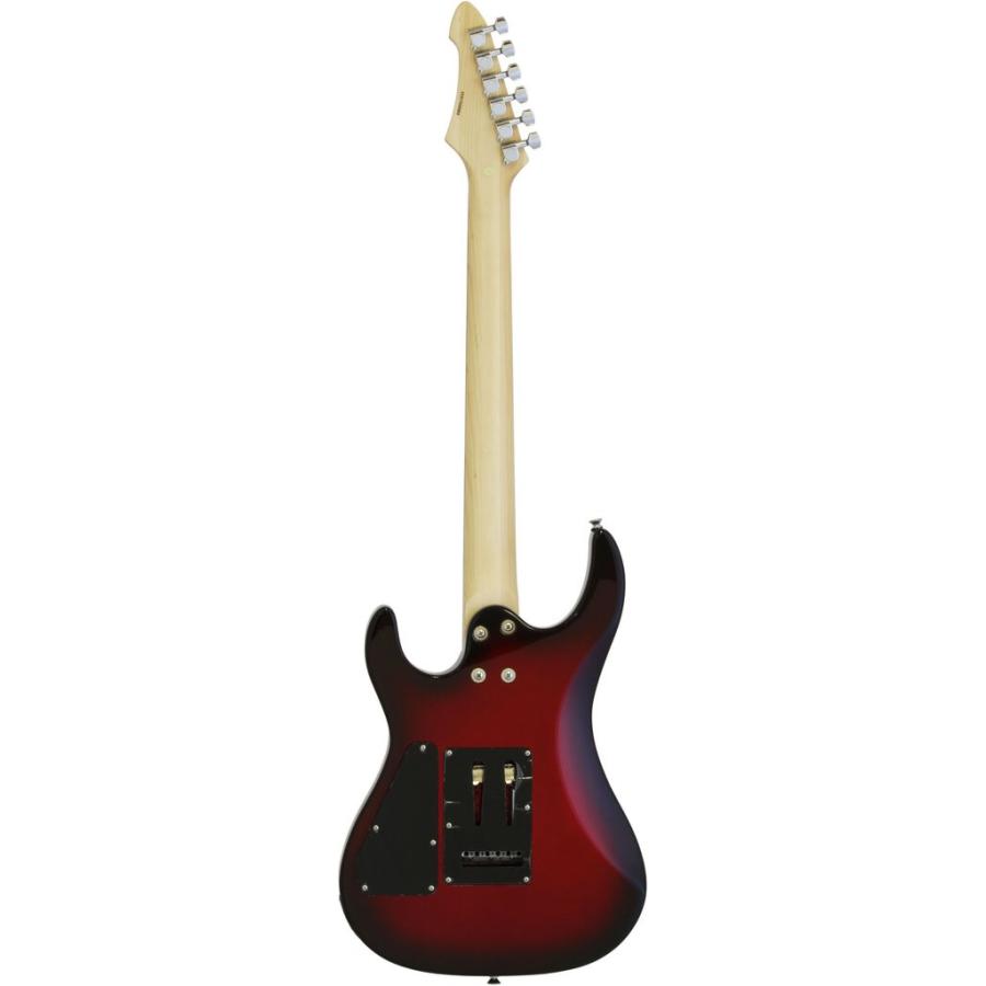 Aria ProII MAC-STD MRS(Metallic Red Shade) エレキギター