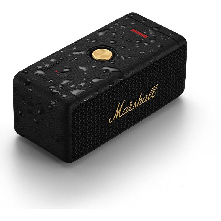 激安卸販売新品 Marshall Emberton II Black and Brass ポータブル