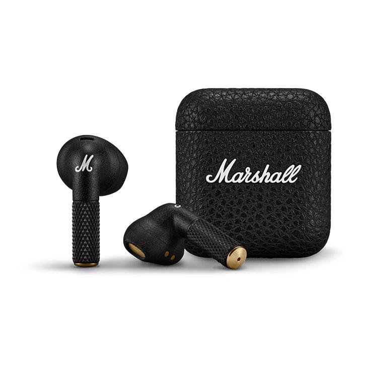 【新品、未開封】Marshall Minor IV ワイヤレスイヤホン ブラック Marshall（マーシャル） Marshall Minor IV Black (Minor4) トゥルー