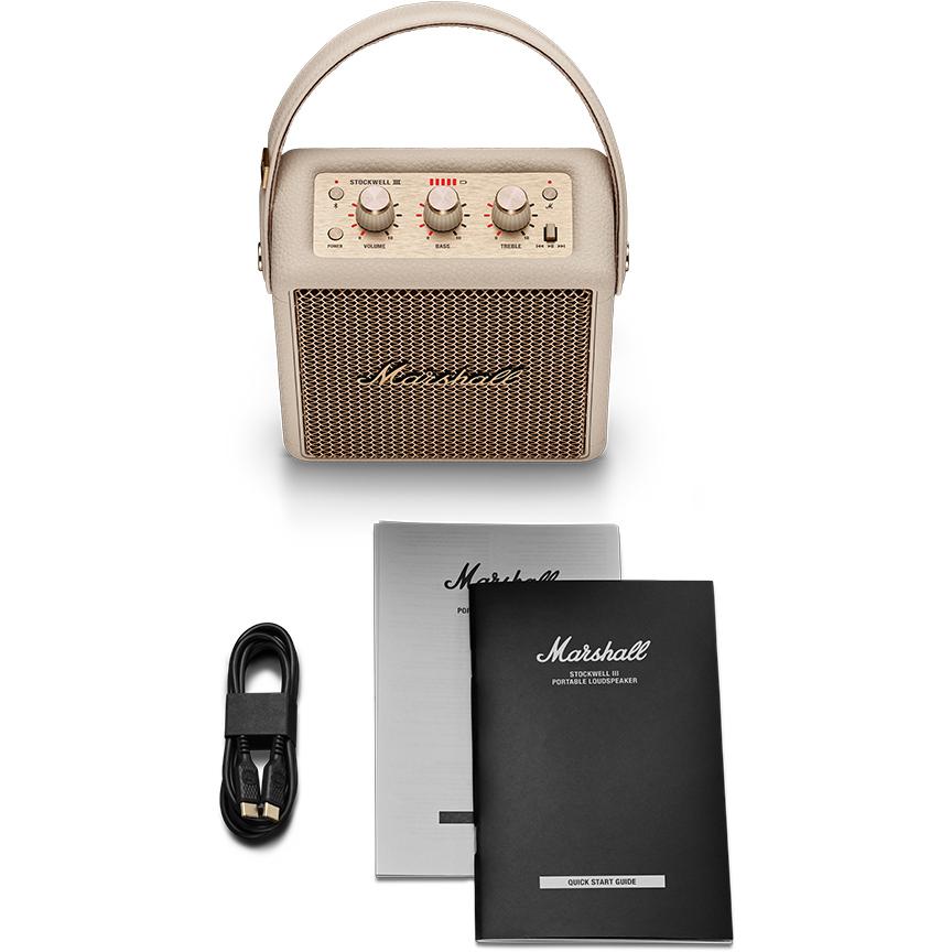 Marshall（マーシャル） Marshall Stockwell III Cream ポータブル