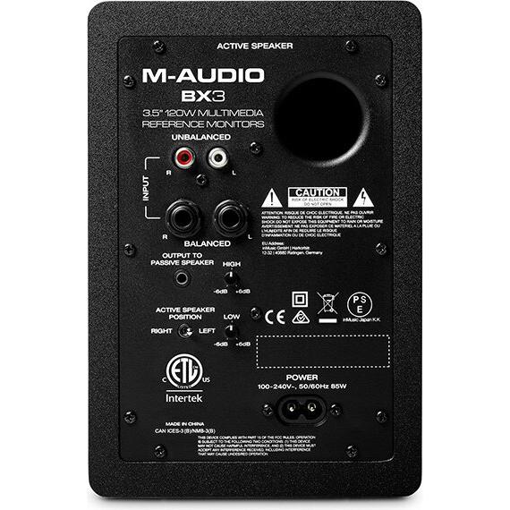 M-AUDIO BX3 3.5インチ モニタースピーカー M-AUDIO（エムオーディオ） M-Audio BX3 モニタースピーカー 3.5インチ