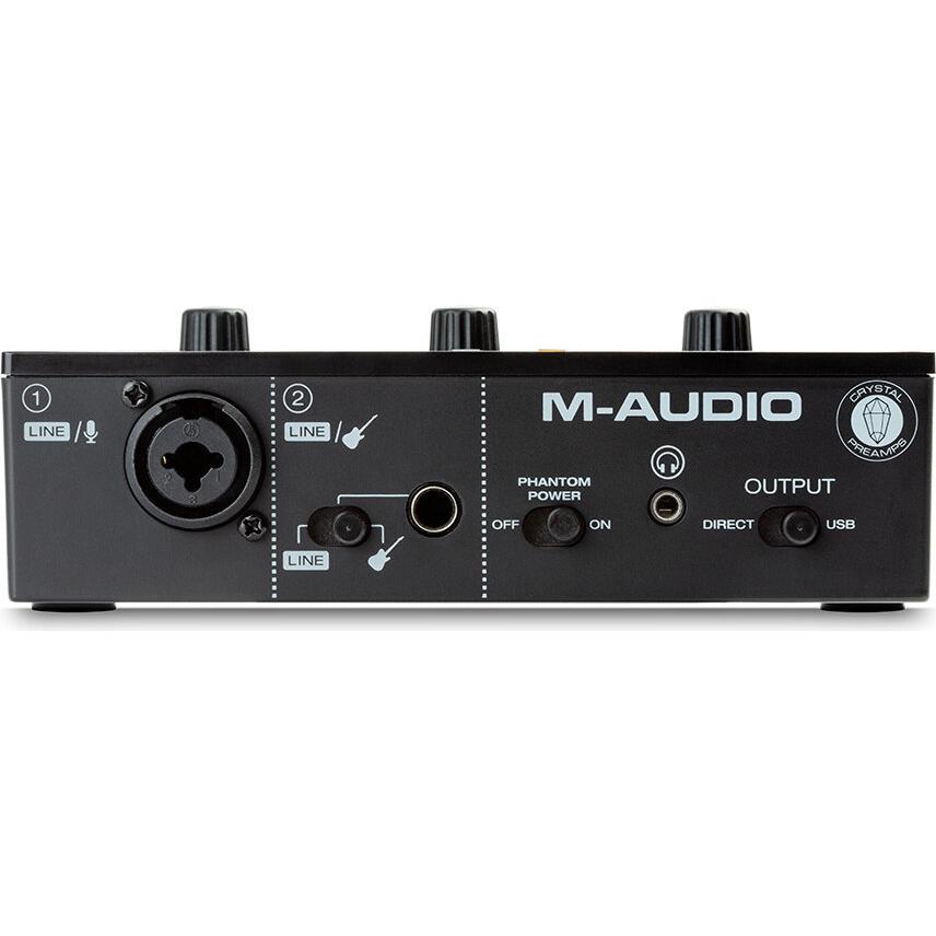 M-Audio M-Track Solo コンボ入力 ファンタム電源搭載 48-KHz 2チャンネル USBオーディオインターフェース｜aion｜03