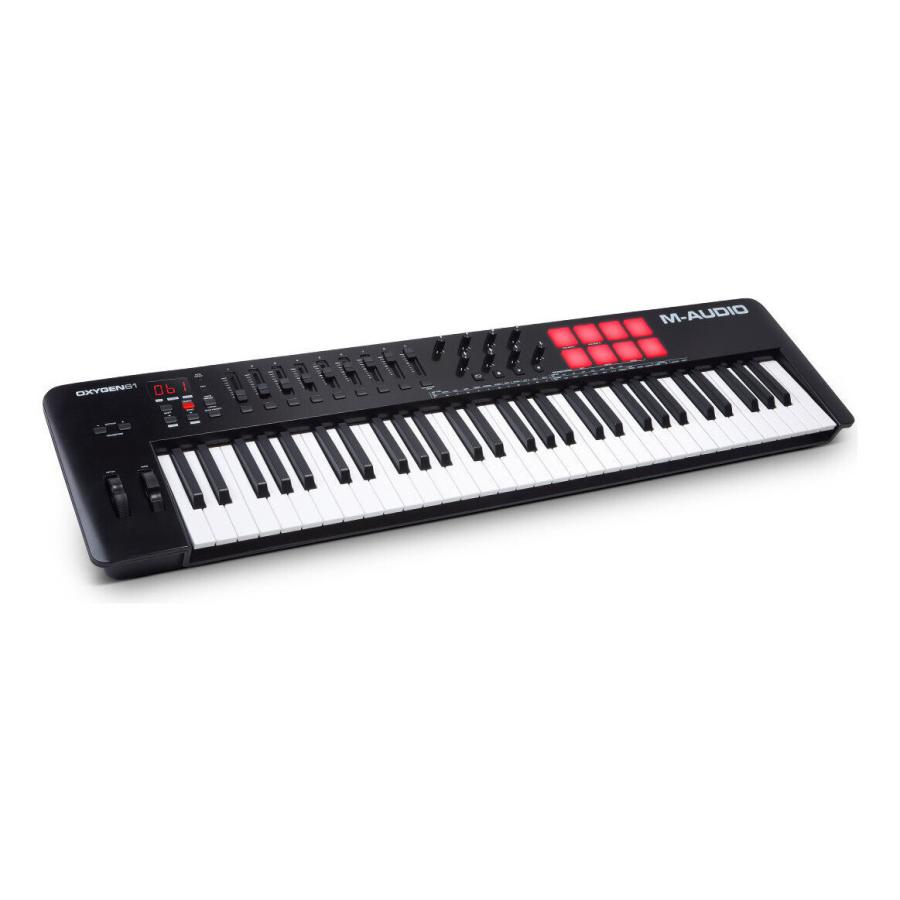 M-Audio Oxygen 61 MKV / 61鍵 USB MIDI キーボード コントローラー 