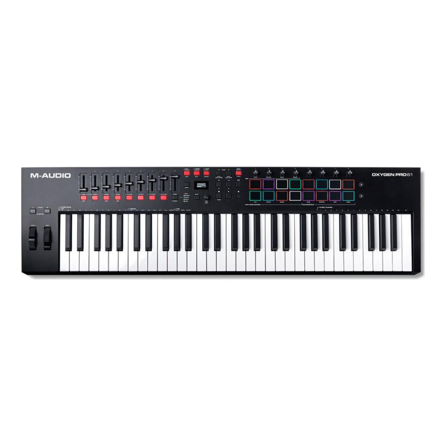 M-Audio Oxygen Pro 61 / 61鍵 USB MIDI キーボード コントローラー 