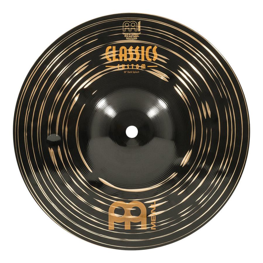 MEINL CC10DAS 10インチ スプラッシュシンバル Classics Custom Dark シリーズ