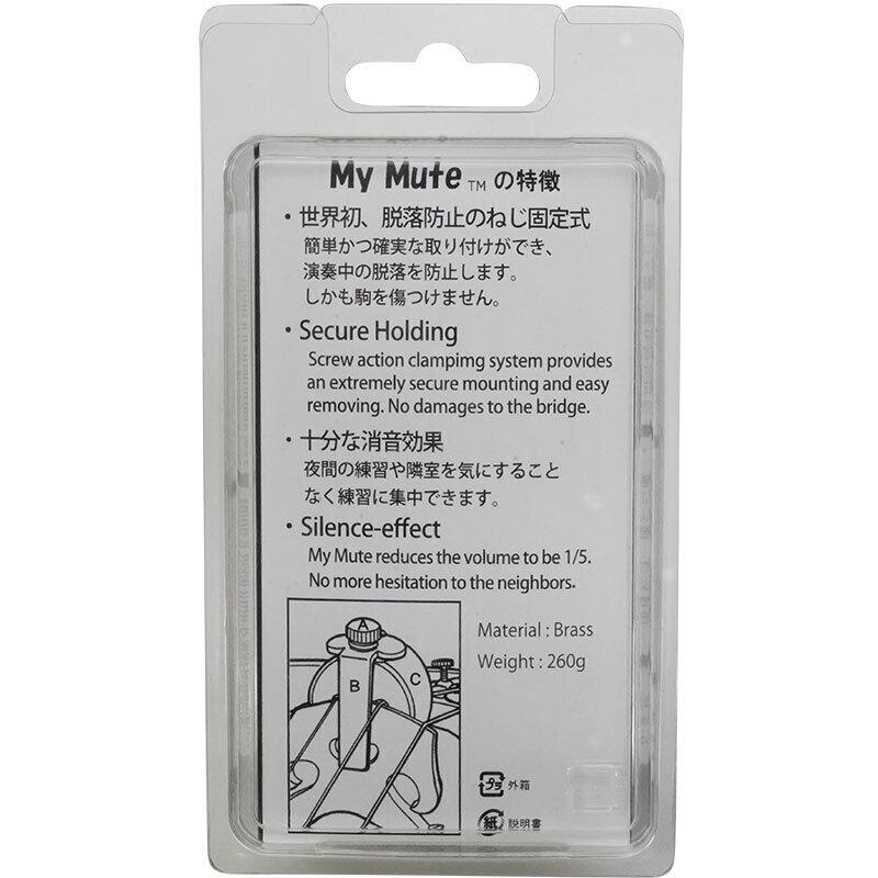 My Mute MM-C チェロ用ミュート 4/4サイズ用 大きな消音効果 ねじ固定