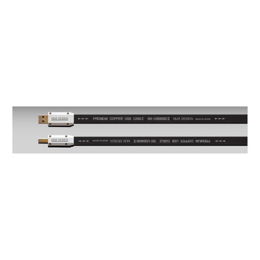 M&M DESIGN SN-USB6000 II A-B/1.5m USBケーブル/代金引換不可