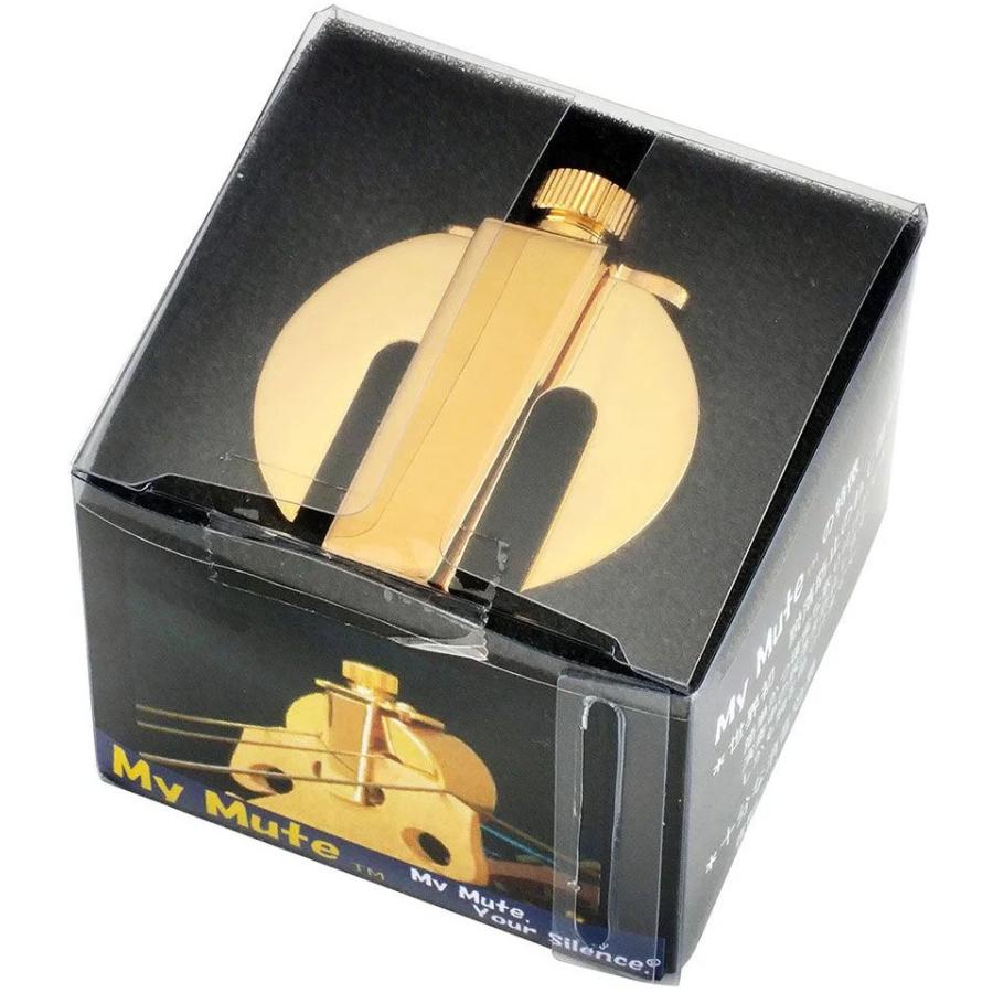 My Mute MM-V バイオリン用ミュート 4/4サイズ用 大きな消音効果 ねじ固定式 高級金メッキ仕上げ |  | 02