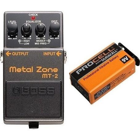 BOSS MT-2/Metal Zone(9V電池DURACELL PROCELL 006P付)｜aion