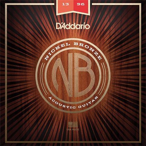 [アコギ弦×1]D'addario NB1356×1 ニッケルブロンズ Medium アコースティックギター弦 ダダリオ/メール便発送・代金引換不可｜aion