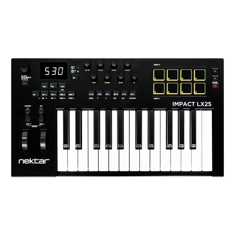 Nektar Impact LX25 mk3 ネクター 25鍵盤 USB MIDIキーボード